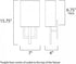 ET2 Edinburgh LED Wall Sconce Model: E21082-01SN