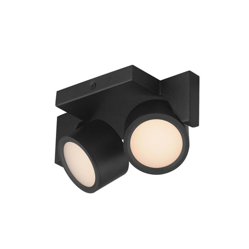 ET2 Embrace Semi Flush Mount in Black Finish Model: E30520-BK