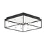 ET2 Entanglement Flush Mount in Black Finish Model: E21250-20BK