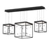ET2 Entanglement Linear Pendant in Black Finish Model: E21253-20BK