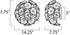 ET2 Fiori Wall Sconce Model: E22091-28