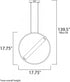 ET2 Flare Single Pendant Model: E23274-93BKSFTG