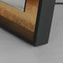 ET2 Floating LED Mirror in Gold Leaf / Black Finish Model: E42046-GLBK