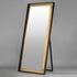 ET2 Floating LED Mirror in Gold Leaf / Black Finish Model: E42046-GLBK
