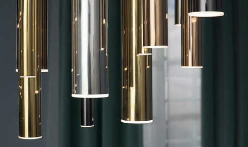 ET2 Flute Linear Pendant Model: E10017-MPLT