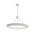 ET2 Geist Ring Pendant in Textured White Finish Model: E25193-TW