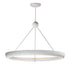 ET2 Geist Ring Pendant in Textured White Finish Model: E25194-TW