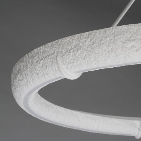 ET2 Geist Ring Pendant in Textured White Finish Model: E25194-TW