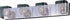 ET2 Gem Bath Vanity in Polished Chrome Finish Model: E22834-18PCPC