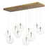 ET2 Global Multi Light Pendant in Black Finish Model: E25079-18BK