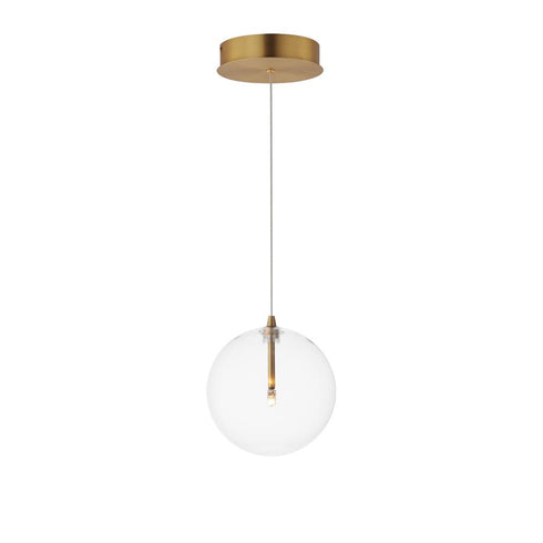 ET2 Global Single Pendant in Black Finish Model: E25071-18BK