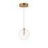 ET2 Global Single Pendant in Black Finish Model: E25071-18BK