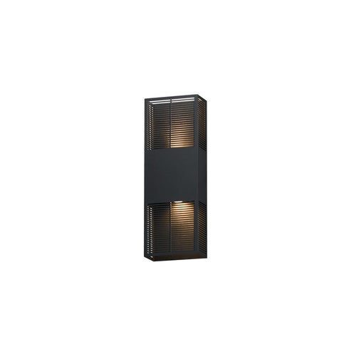 ET2 Grate Outdoor Wall Mount in Architectural Bronze Finish Model: E30393-ABZ