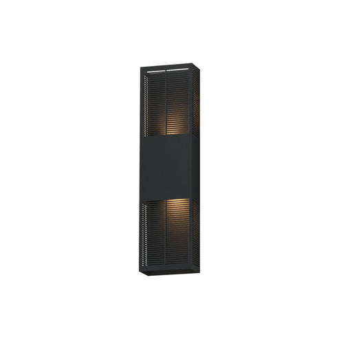 ET2 Grate Outdoor Wall Mount in Architectural Bronze Finish Model: E30394-ABZ