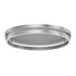 ET2 Groove 5CCT Flush Mount in Brushed Aluminum Finish Model: E52720-AL