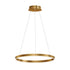 ET2 Groove 5CCT Multi Light Pendant in Brushed Aluminum Finish Model: E52724-AL
