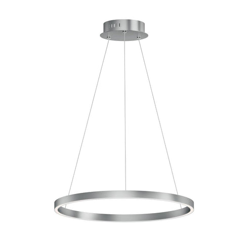ET2 Groove 5CCT Multi Light Pendant in Brushed Aluminum Finish Model: E52724-AL