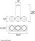 ET2 Gyro II Linear Pendant Model: E24788-BKPC