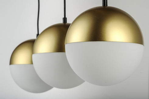 ET2 Half Moon Linear Pendant in Metallic Gold Finish Model: E20363-92MG