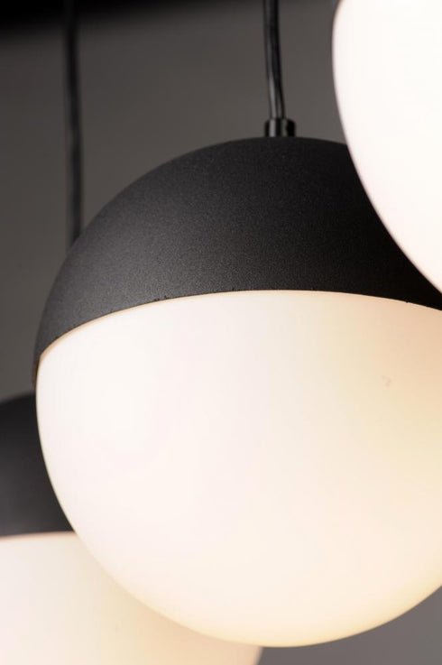 ET2 Half Moon Multi Light Pendant Model: E20364-92BK