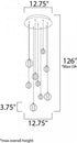 ET2 Harmony Multi Light Pendant Model: E24506-91PC