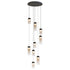 ET2 Highball Multi Light Pendant in Gunmetal Finish Model: E21189-05GM