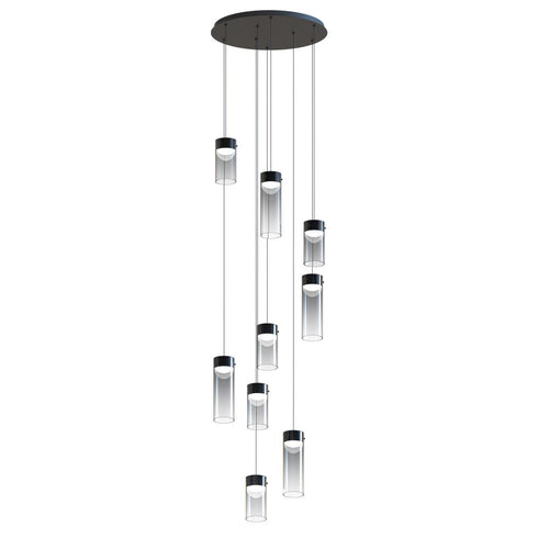 ET2 Highball Multi Light Pendant in Gunmetal Finish Model: E21189-05GM