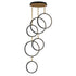 ET2 Hoopla Single Pendant in Black / Gold Finish Model: E24325-BKGLD