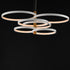 ET2 Hoopla Single Pendant in White/Gold Finish Model: E24327-WTGLD