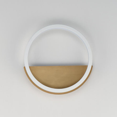 ET2 Hoopla Wall Sconce in White/Gold Finish Model: E24320-WTGLD