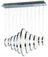 ET2 Hoops LED Linear Pendant Model: E22716-PC