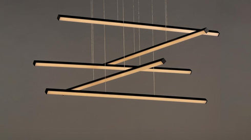 ET2 Hover Multi Light Pendant Model: E21375-BK