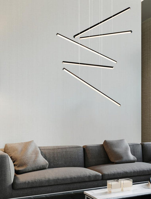 ET2 Hover Multi Light Pendant Model: E21376-BK