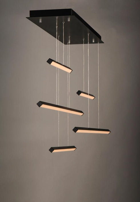 ET2 Hover Multi Light Pendant Model: E21376-BK