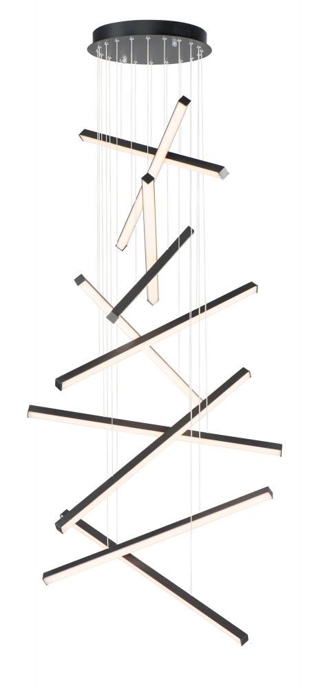 ET2 Hover Multi Light Pendant Model: E21378-BK