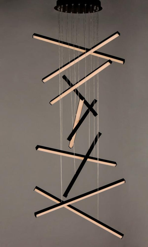ET2 Hover Multi Light Pendant Model: E21378-BK
