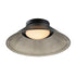 ET2 Jensen Semi Flush Mount in Black Finish Model: E22082-04BK