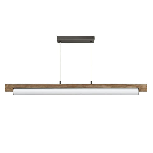 ET2 Joist Linear Pendant in Driftwood / Charcoal Finish Model: E24932-DWCHL