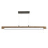 ET2 Joist Linear Pendant in Driftwood / Charcoal Finish Model: E24932-DWCHL