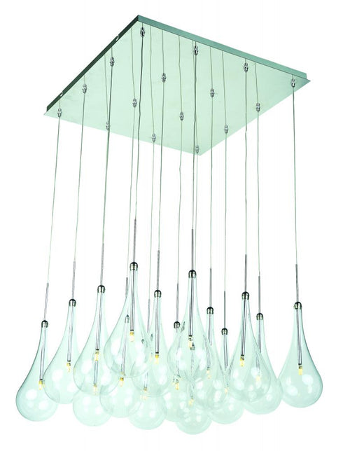 ET2 Larmes LED Multi Light Pendant Model: E20517-18PC