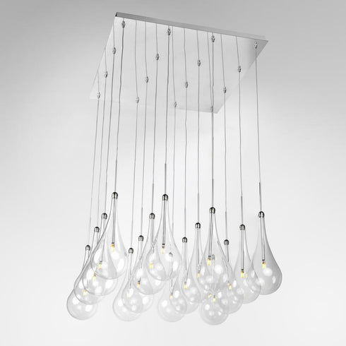 ET2 Larmes LED Multi Light Pendant Model: E20517-18PC