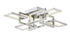 ET2 Link Flush Mount Chandelier Model: E20352-SN