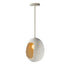 ET2 Luna Single Pendant in Chaulk White Finish Model: E25212-CHK