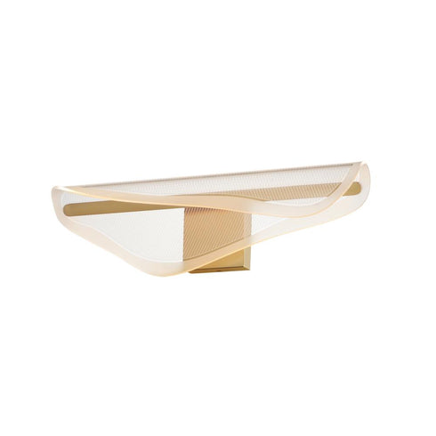 ET2 Manta - Bath Vanity Manta Bath Vanity Wall Sconce in Black Finish Model: E24712-144BK