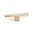 ET2 Manta - Bath Vanity Manta Bath Vanity Wall Sconce in Black Finish Model: E24712-144BK