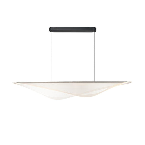 ET2 Manta Linear Pendant in Black Finish Model: E24716-144BK