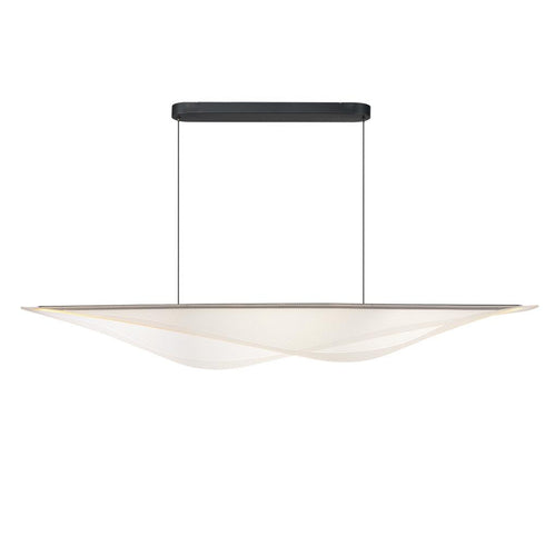 ET2 Manta Linear Pendant in Black Finish Model: E24718-144BK