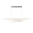 ET2 Manta Linear Pendant in Polished Chrome Finish Model: E24716-144PC