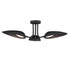 ET2 Marsh Flush Mount in Black Finish Model: E24094-BK