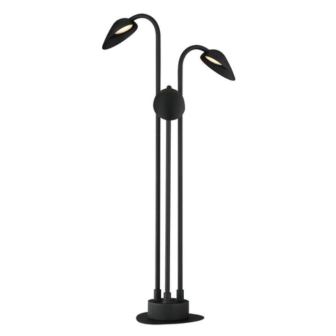ET2 Marsh Outdoor Pathway Light in Black Finish Model: E24099-BK